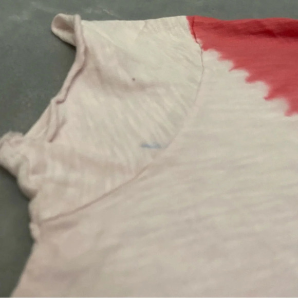 ATM Anthony Thomas Melillo Pink/White Ombre Slub Jersey Boyfriend Tee - 27322 - Picture 4 of 11